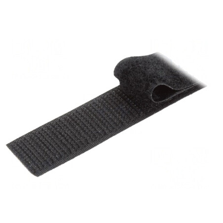 Bandă Arici Neagră 20mm x 25m | Electronic-mag.ro | Componente Electronice