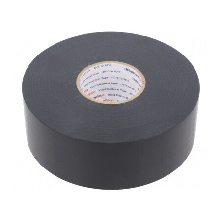 Bandă Electroizolantă Neagră 38mm x 33m HELATAPE FLEX25 | Electronic-mag.ro | Componente Electronice