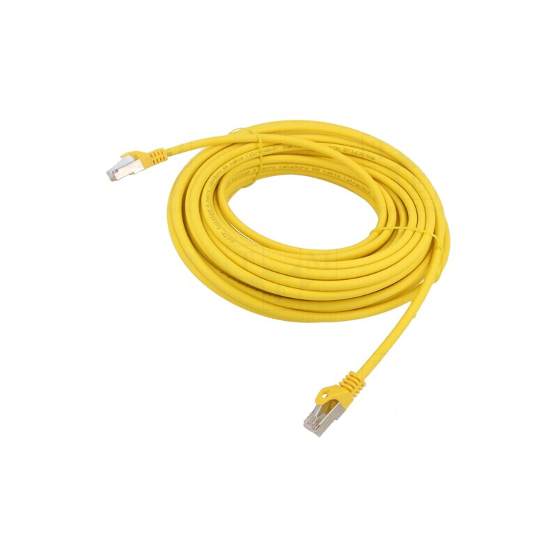 Patch cord S/FTP Cat6a Cu LSZH galben 30m | Electronic-mag.ro | Componente Electronice Patch cord S/FTP Cat6a Cu LSZH galben 30m | Electronic-mag.ro | Componente Electronice