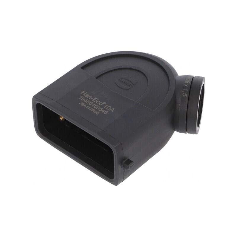 Carcasă pentru Conectori HDC Han-Eco A 10A M25 | Electronic-mag.ro | Componente Electronice
