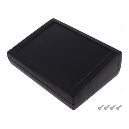 Carcasă Desktop TEKMAR X Neagră ABS 133x188x56mm