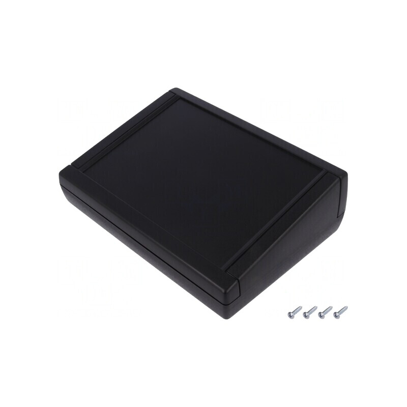 Carcasă Desktop TEKMAR X Neagră ABS 133x188x56mm | Electronic-mag.ro | Componente Electronice