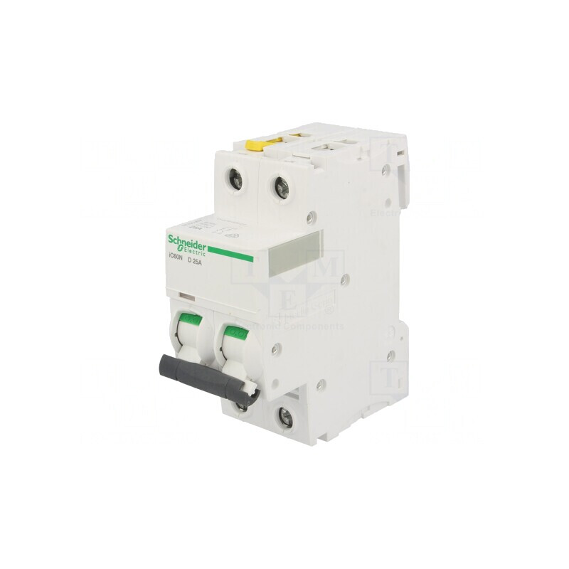 Întrerupător de supracurent 25A 2P 400V D | Electronic-mag.ro | Componente Electronice