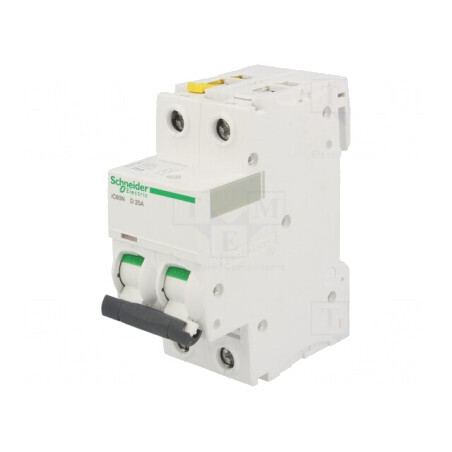 Întrerupător de supracurent 25A 2P 400V D | Electronic-mag.ro | Componente Electronice