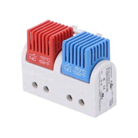 Termostat cu Senzor 5A 250VAC Cleme Șurub -40÷80°C | Electronic-mag.ro | Componente Electronice