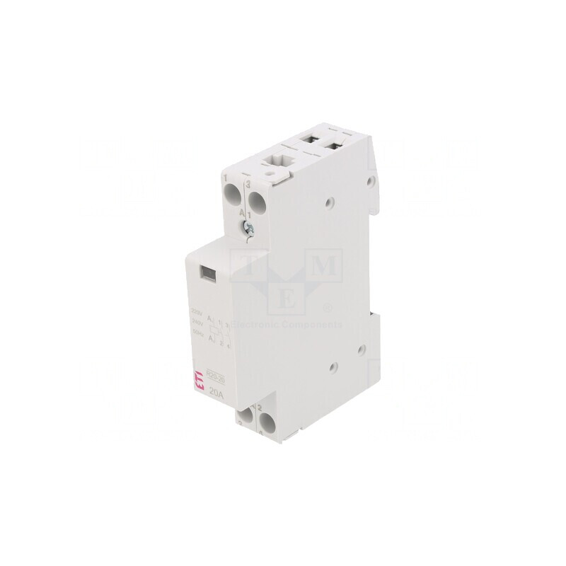 Contactor 2P 20A 230VAC NO | Electronic-mag.ro | Componente Electronice