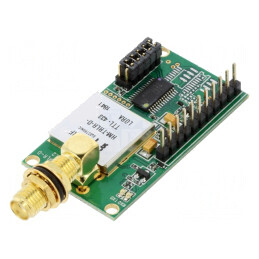 Modul: transceiver | RF | FSK,GFSK,LoRa,OOK | 433,92MHz | RS485,UART | HM-TRLR-D-485-433