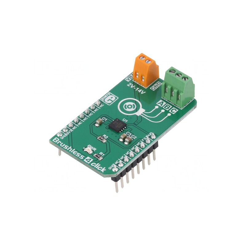 Driver Motor fără Perii GPIO MCP8063 3.3VDC BRUSHLESS 4 CLICK | Electronic-mag.ro | Componente Electronice