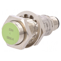Senzor Inductiv NPN NO 0-5mm 10-30VDC M18 IP67 200mA | Electronic-mag.ro | Componente Electronice
