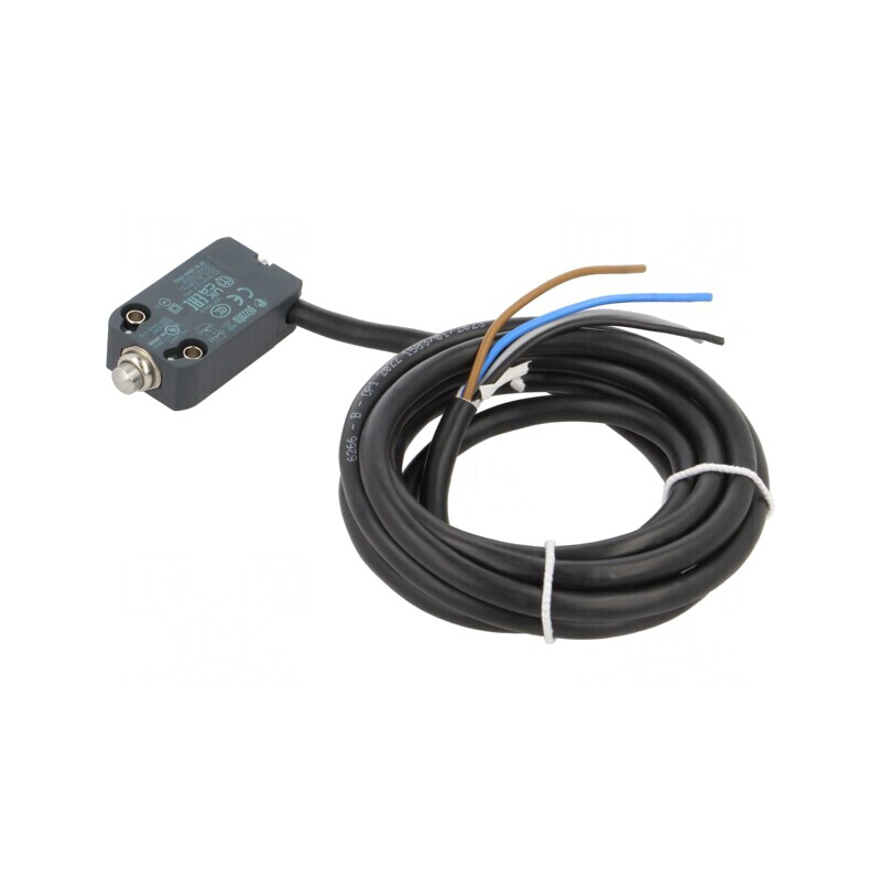 Limitator cursă bolţ Ø8mm NO NC 10A 250V | Electronic-mag.ro | Componente Electronice