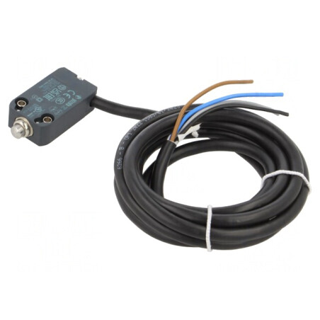 Limitator cursă bolţ Ø8mm NO NC 10A 250V | Electronic-mag.ro | Componente Electronice