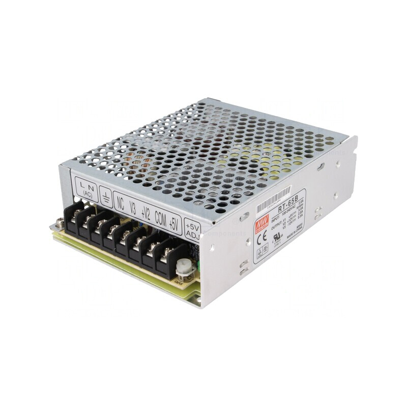 Alimentator Modular 64,6W 5VDC RT-65B | Electronic-mag.ro | Componente Electronice Alimentator Modular 64,6W 5VDC RT-65B | Electronic-mag.ro | Componente Electronice