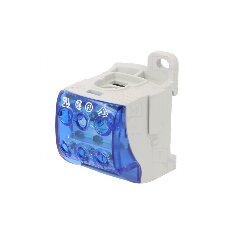 Bloc de Distribuție 16mm2-70mm2 1 Pista | Electronic-mag.ro | Componente Electronice