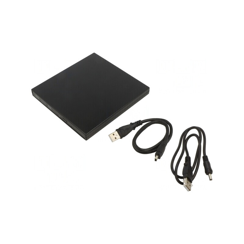 Unitate optică externă DVD USB neagră | Electronic-mag.ro | Componente Electronice
