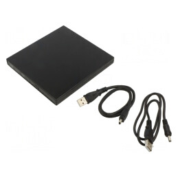 Unitate optică externă DVD USB neagră | Electronic-mag.ro | Componente Electronice