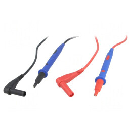 Cabluri de măsurare 10A 1,2m Negru Roșu BU-P5519A | Electronic-mag.ro | Componente Electronice