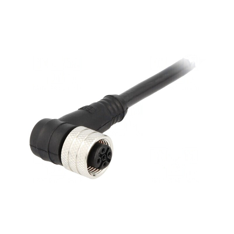 Mufă M12 4-PIN Mamă 10m IP67 250V | Electronic-mag.ro | Componente Electronice