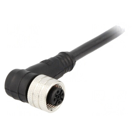 Mufă M12 4-PIN Mamă 10m IP67 250V | Electronic-mag.ro | Componente Electronice