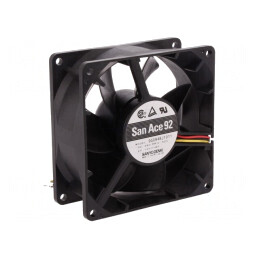 Ventilator DC Axial 48V 92x92x38mm 203m3/h 55dBA | Electronic-mag.ro | Componente Electronice
