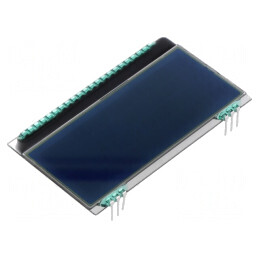 Display LCD Alfanumeric STN 20x4 Negru 66x38.1mm | Electronic-mag.ro | Componente Electronice