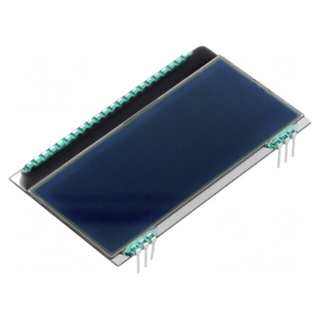 Display LCD Alfanumeric STN 20x4 Negru 66x38.1mm | Electronic-mag.ro | Componente Electronice