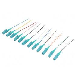 Set 12 Cablu Fibra Optica OM3 LC/UPC 2m LSZH | Electronic-mag.ro | Componente Electronice