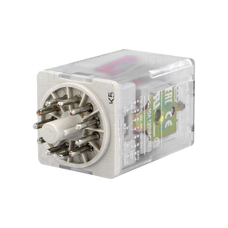 Releu Electromagnetic 3PDT 220VDC 10A | Electronic-mag.ro | Componente Electronice Releu Electromagnetic 3PDT 220VDC 10A | Electronic-mag.ro | Componente Electronice