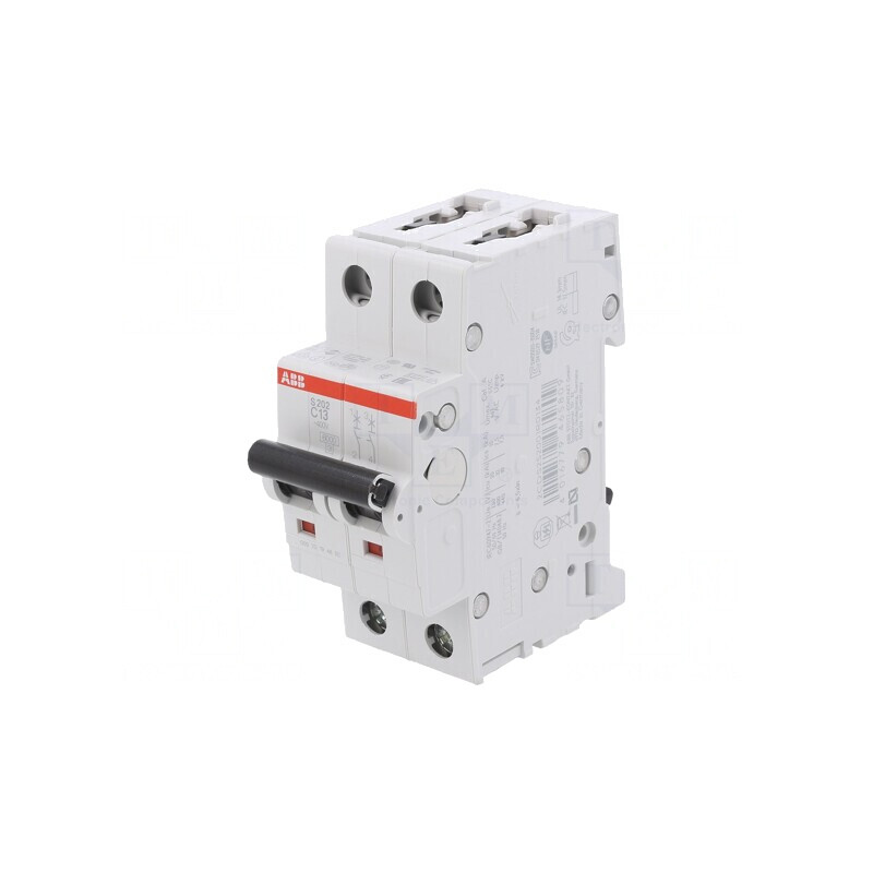 Întrerupător de supracurent 13A 2 poli 230/400V 6kA | Electronic-mag.ro | Componente Electronice Întrerupător de supracurent 13A 2 poli 230/400V 6kA | Electronic-mag.ro | Componente Electronice