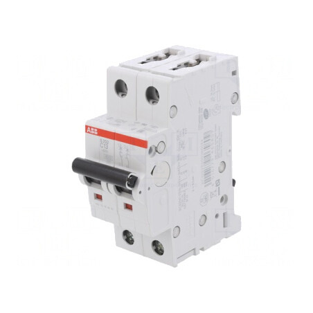 Întrerupător de supracurent 13A 2 poli 230/400V 6kA | Electronic-mag.ro | Componente Electronice