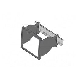 Adaptor pentru şină DIN | Dim: 68x68mm | Dimensiuni: 72x72mm | ATS 300