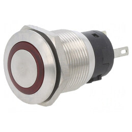 Comutator Anti-Vandalism SPDT 10A 14VDC IP67 ON-(ON) | Electronic-mag.ro | Componente Electronice