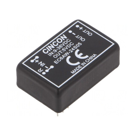 Convertor DC/DC 8W 9-36V la 5V 1600mA | Electronic-mag.ro | Componente Electronice