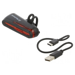 LED Bike Torch 20lm 2.5h IPX4 Red Line 2.0 | Electronic-mag.ro | Componente Electronice
