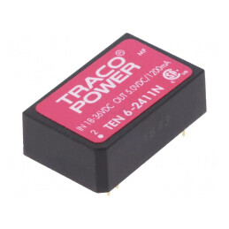 Convertor DC/DC 6W 18-36V la 5V 1200mA DIP24 | Electronic-mag.ro | Componente Electronice