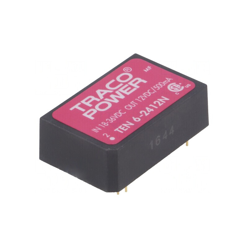 Convertor DC/DC 6W 18-36V la 12V 500mA DIP24 | Electronic-mag.ro | Componente Electronice Convertor DC/DC 6W 18-36V la 12V 500mA DIP24 | Electronic-mag.ro | Componente Electronice