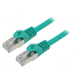 Cablu Patch S/FTP Cat6a Cu LSZH Verde 30m Cablexpert