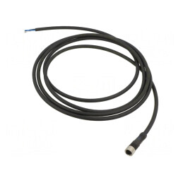 Cablu de conectare M8 4 pini 2m 60VAC 4A | Electronic-mag.ro | Componente Electronice