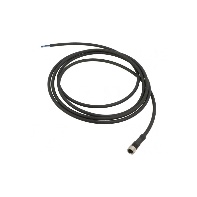 Cablu de conectare M8 4 pini 2m 60VAC 4A | Electronic-mag.ro | Componente Electronice