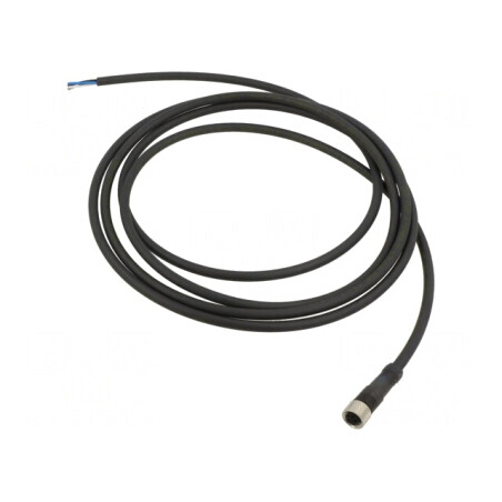 Cablu de conectare M8 4 pini 2m 60VAC 4A | Electronic-mag.ro | Componente Electronice