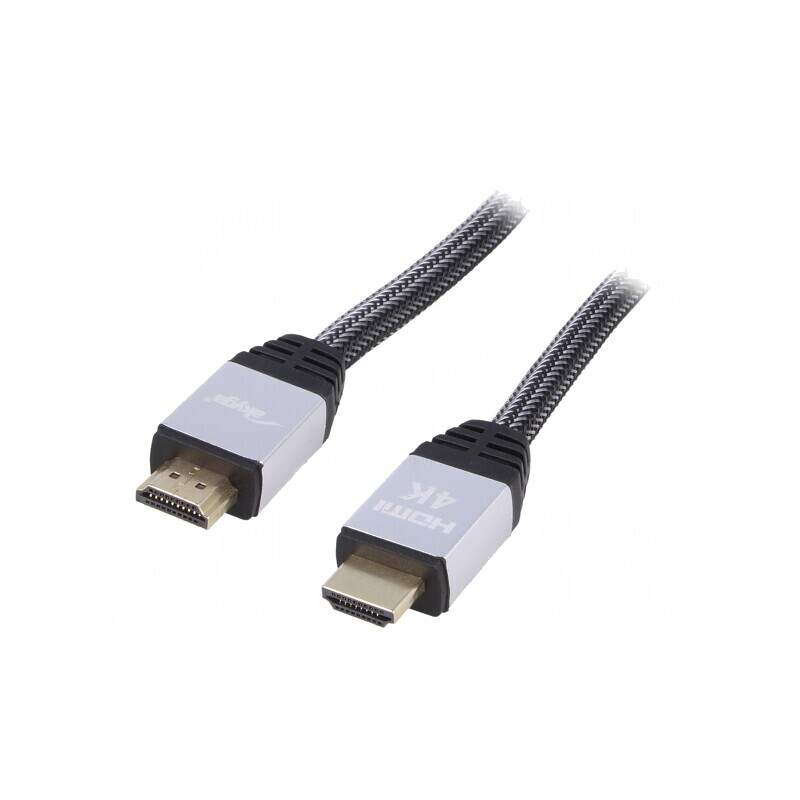 Cablu HDMI 2.0 Textil 10m Negru | Electronic-mag.ro | Componente Electronice Cablu HDMI 2.0 Textil 10m Negru | Electronic-mag.ro | Componente Electronice