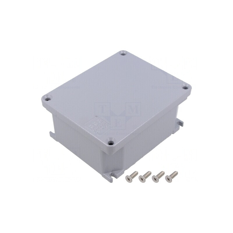 Carcasă Universală cu Lame de Fixare 115x140x60mm | Electronic-mag.ro | Componente Electronice