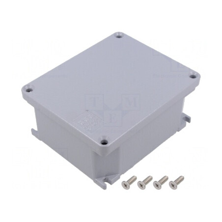 Carcasă Universală cu Lame de Fixare 115x140x60mm | Electronic-mag.ro | Componente Electronice