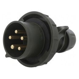 Conector Alimentare Trifazat 32A 400V IP67 | Electronic-mag.ro | Componente Electronice