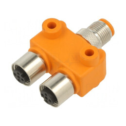 Adaptor T M12 IP67 5 PIN | Electronic-mag.ro | Componente Electronice