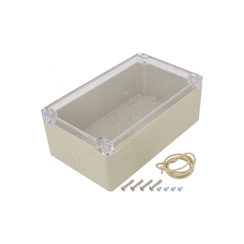 Carcasă Universală ABS Bej IP65 120x200x75mm Ritec | Electronic-mag.ro | Componente Electronice
