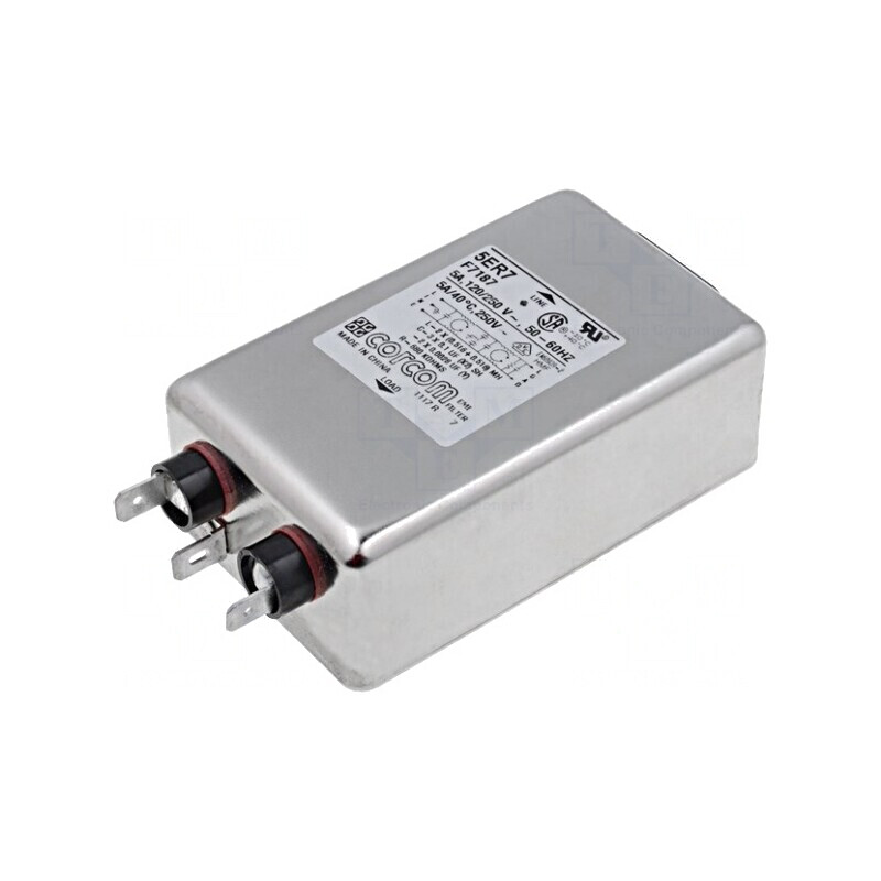 Filtru Anti-Interferențe Monofazat 250VAC 5A | Electronic-mag.ro | Componente Electronice