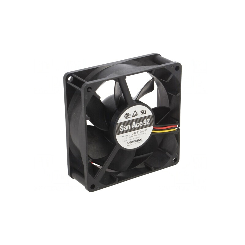 Ventilator axial DC 12V 92x92x32mm 150m3/h 44dBA cu bilă | Electronic-mag.ro | Componente Electronice Ventilator axial DC 12V 92x92x32mm 150m3/h 44dBA cu bilă | Electronic-mag.ro | Componente Electronice