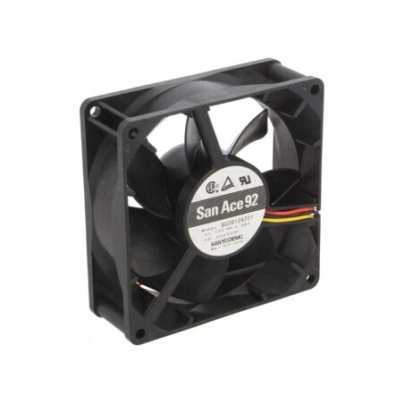 Ventilator axial DC 12V 92x92x32mm 150m3/h 44dBA cu bilă | Electronic-mag.ro | Componente Electronice