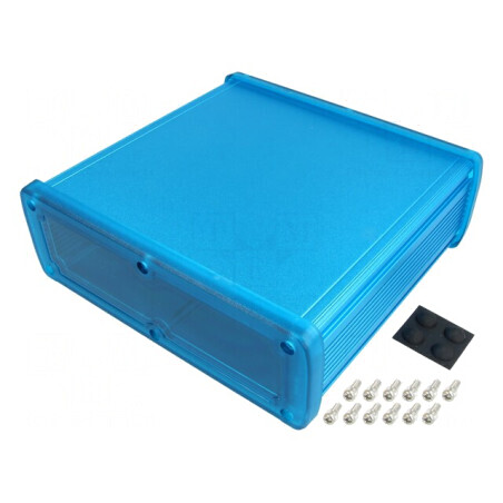 Carcasă Universală Aluminiu 177.6x169x61.1 mm | Electronic-mag.ro | Componente Electronice