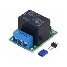 Întrerupător Electronic Verde 10A cu Releu | Electronic-mag.ro | Componente Electronice